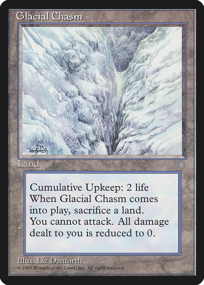 Glacial Chasm [Ice Age] MTG Single Magic: The Gathering | Red Claw Gaming
