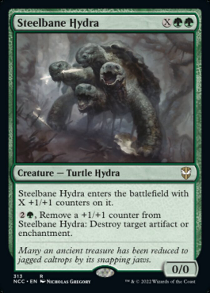 Steelbane Hydra [Streets of New Capenna Commander] MTG Single Magic: The Gathering | Red Claw Gaming