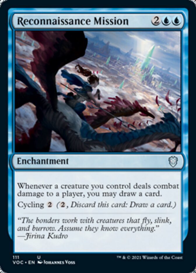 Reconnaissance Mission [Innistrad: Crimson Vow Commander] MTG Single Magic: The Gathering | Red Claw Gaming