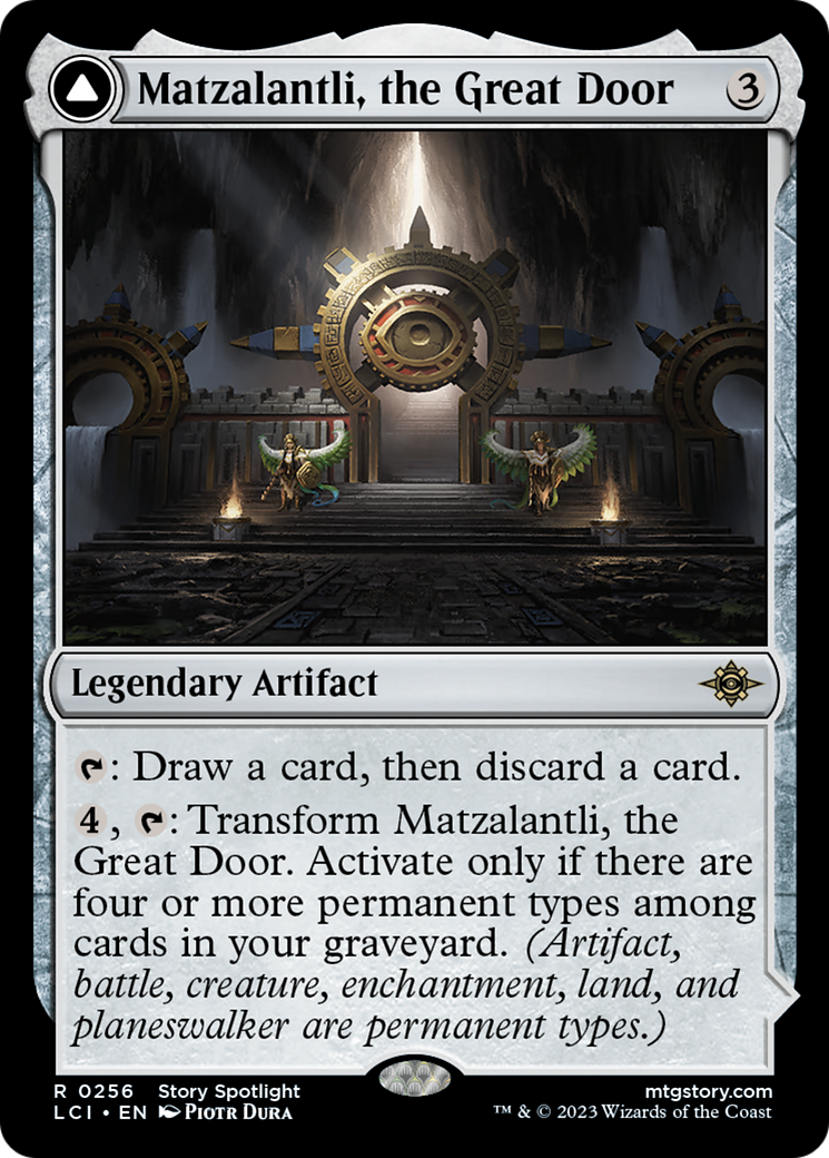 Matzalantli, the Great Door // The Core [The Lost Caverns of Ixalan] MTG Single Magic: The Gathering    | Red Claw Gaming