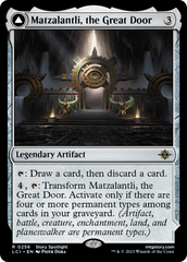 Matzalantli, the Great Door // The Core [The Lost Caverns of Ixalan] MTG Single Magic: The Gathering    | Red Claw Gaming