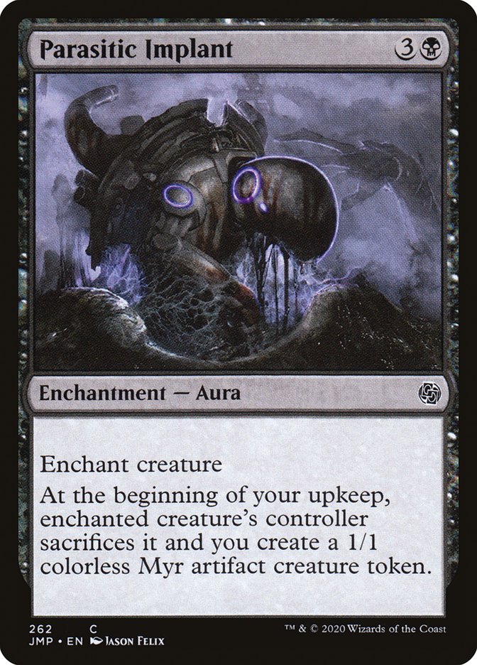 Parasitic Implant [Jumpstart] MTG Single Magic: The Gathering | Red Claw Gaming