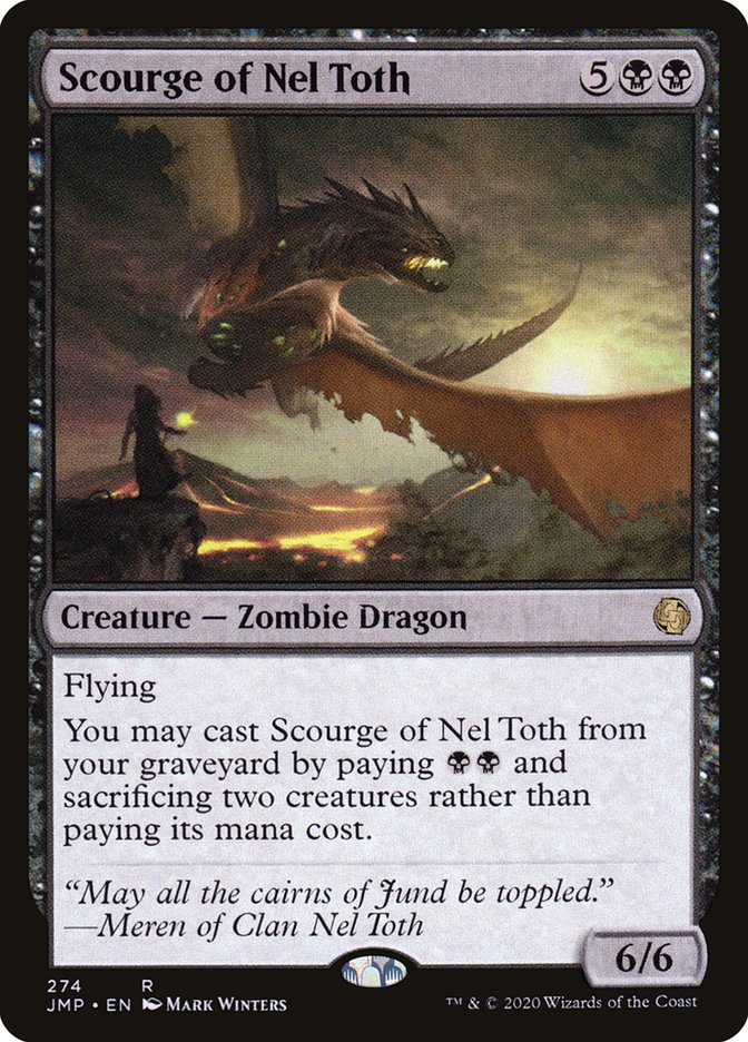 Scourge of Nel Toth [Jumpstart] MTG Single Magic: The Gathering | Red Claw Gaming