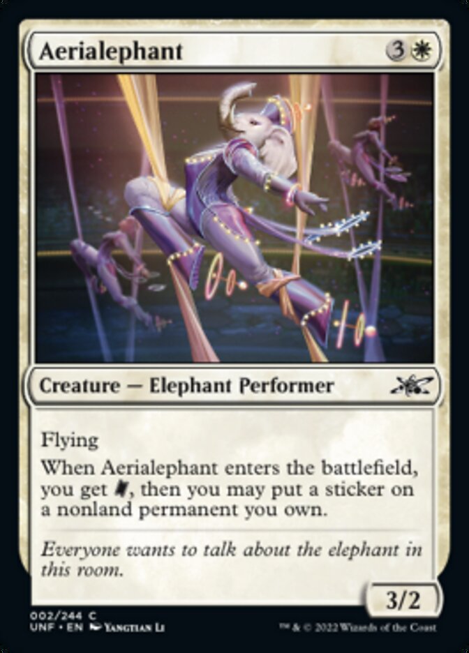 Aerialephant [Unfinity] MTG Single Magic: The Gathering    | Red Claw Gaming