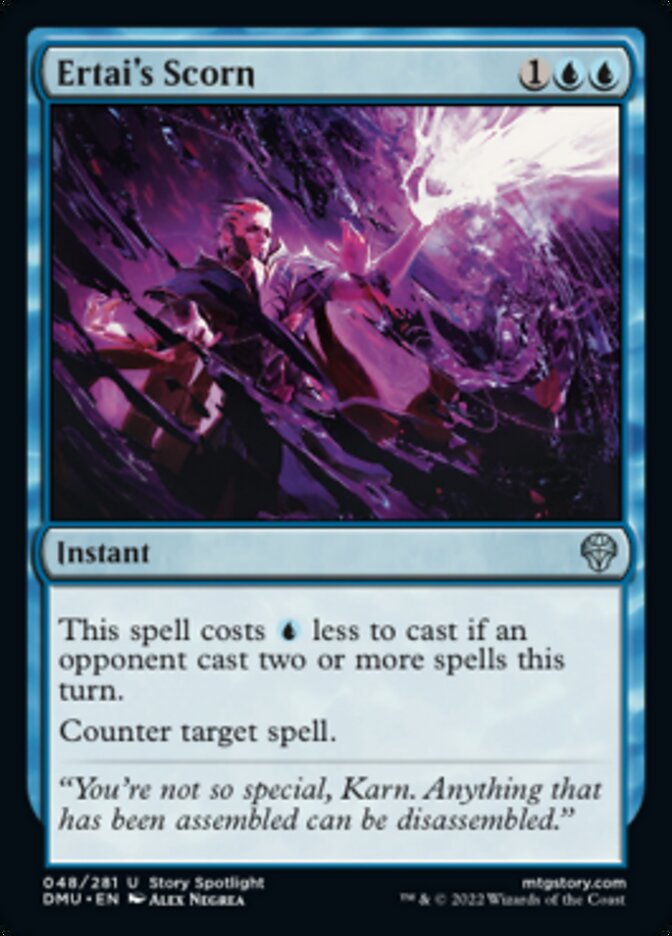 Ertai's Scorn [Dominaria United] MTG Single Magic: The Gathering | Red Claw Gaming
