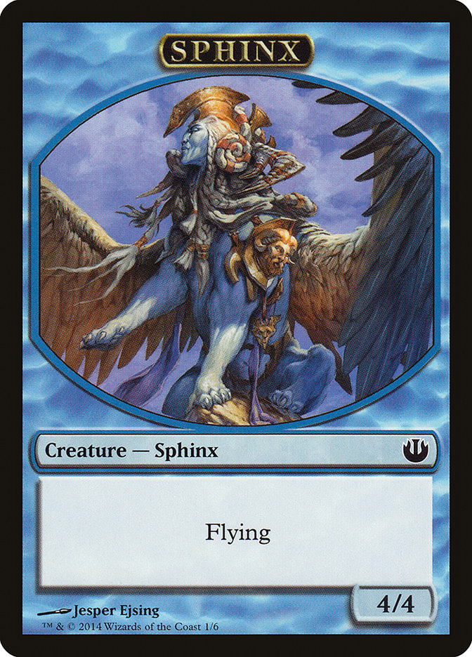 Sphinx Token [Journey into Nyx Tokens] MTG Single Magic: The Gathering | Red Claw Gaming