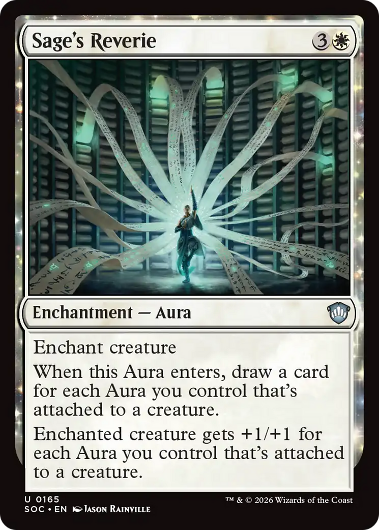 Sage's Reverie [Secrets of Strixhaven Commander] MTG Single Magic: The Gathering | Red Claw Gaming