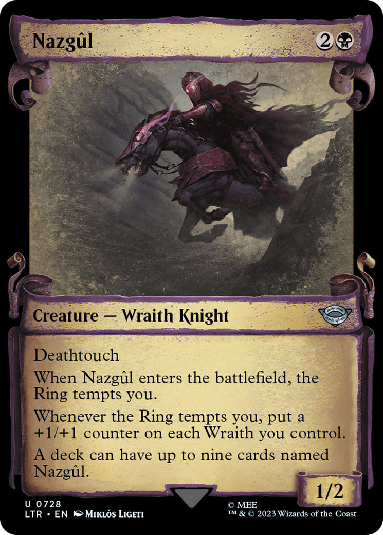 Nazgul (0728) [The Lord of the Rings: Tales of Middle-Earth Showcase Scrolls] MTG Single Magic: The Gathering | Red Claw Gaming