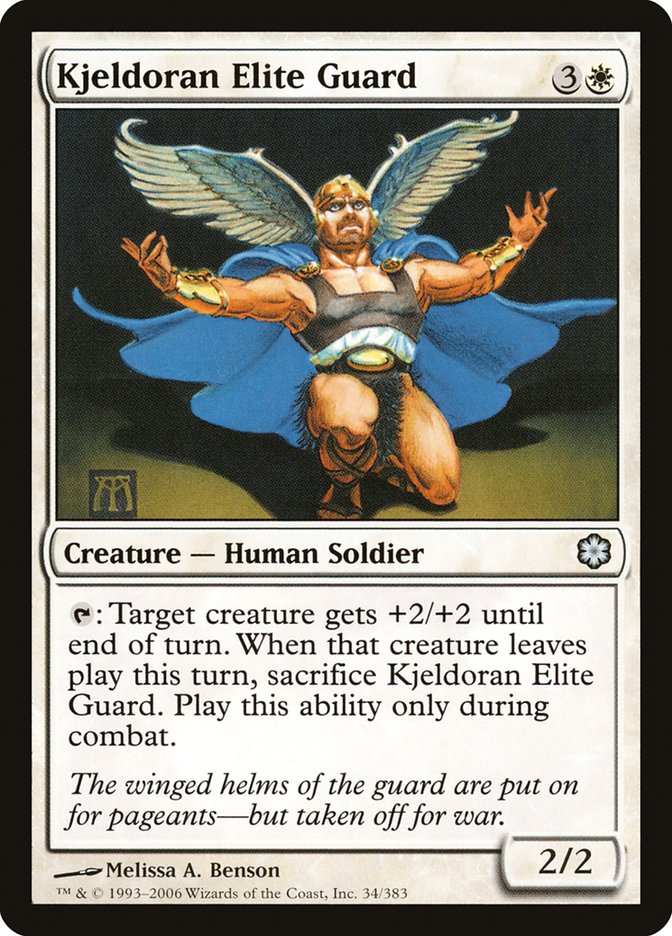 Kjeldoran Elite Guard [Coldsnap Theme Decks] MTG Single Magic: The Gathering | Red Claw Gaming