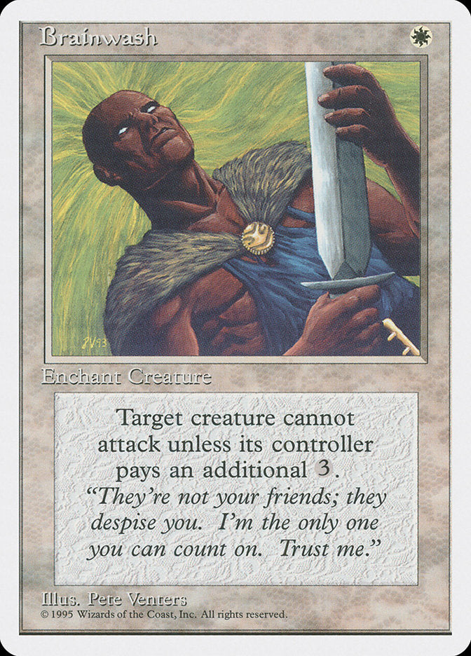 Brainwash [Fourth Edition] MTG Single Magic: The Gathering | Red Claw Gaming