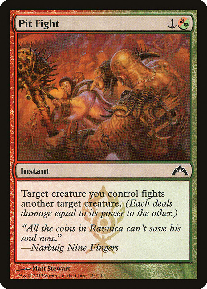 Pit Fight [Gatecrash] MTG Single Magic: The Gathering | Red Claw Gaming