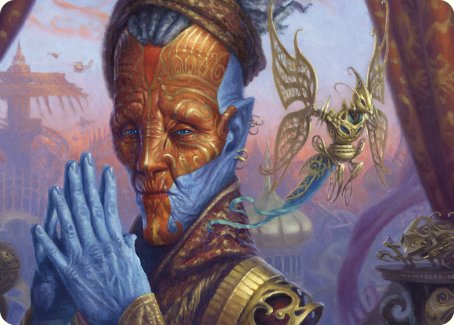 Padeem, Consul of Innovation Art Card [Commander Masters Art Series] MTG Single Magic: The Gathering | Red Claw Gaming