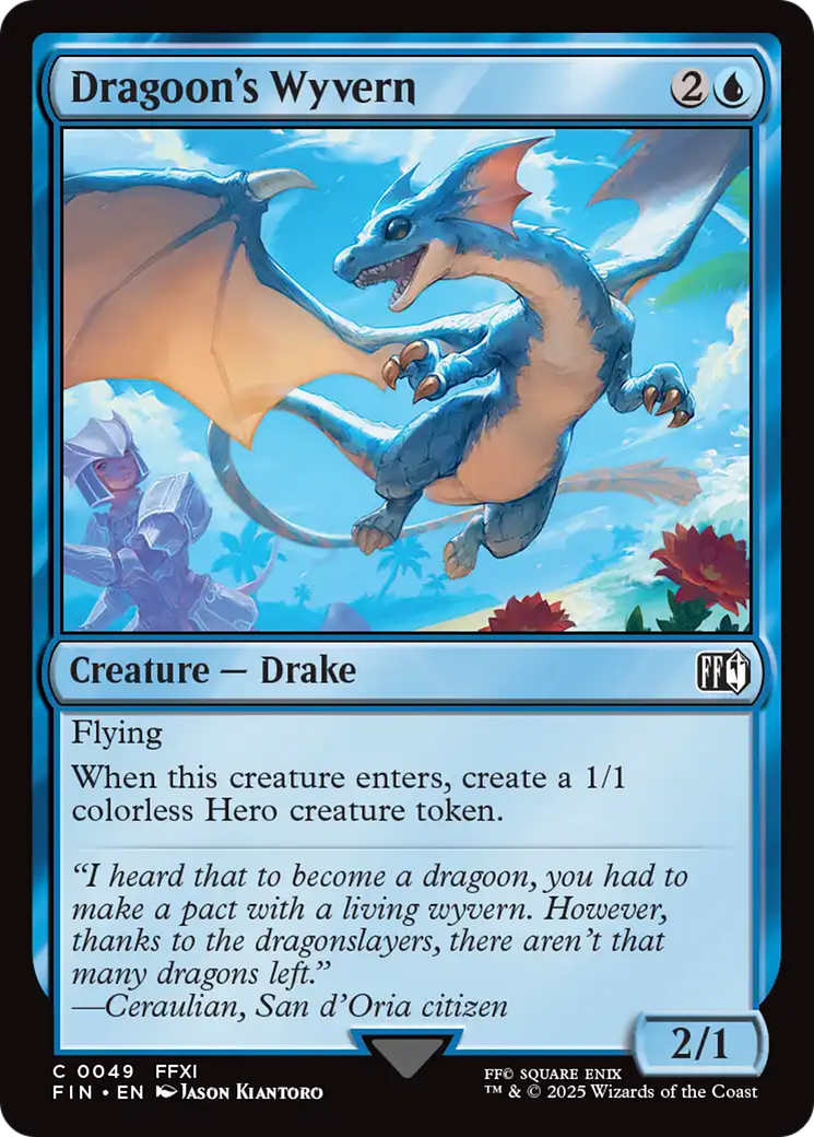 Dragoon's Wyvern [FINAL FANTASY] MTG Single Magic: The Gathering | Red Claw Gaming