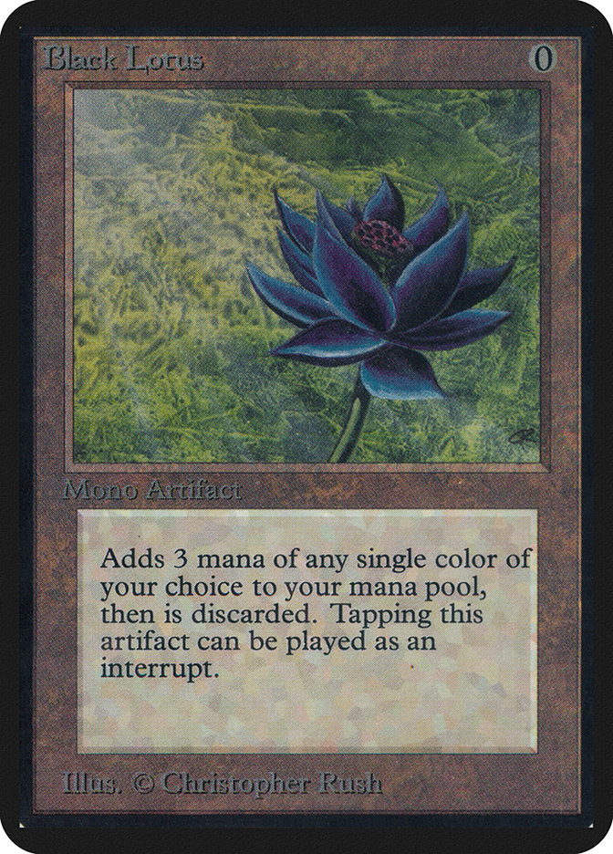 Black Lotus [Alpha Edition] MTG Single Magic: The Gathering | Red Claw Gaming