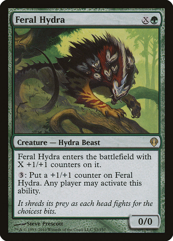 Feral Hydra [Archenemy] MTG Single Magic: The Gathering | Red Claw Gaming