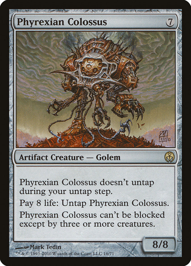 Phyrexian Colossus [Duel Decks: Phyrexia vs. the Coalition] MTG Single Magic: The Gathering | Red Claw Gaming