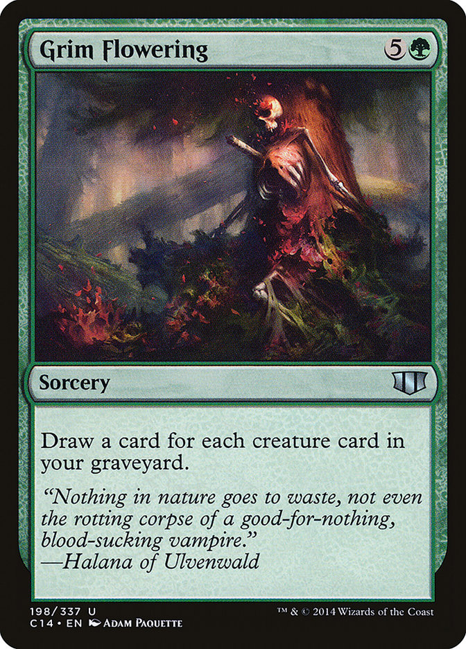 Grim Flowering [Commander 2014] MTG Single Magic: The Gathering | Red Claw Gaming