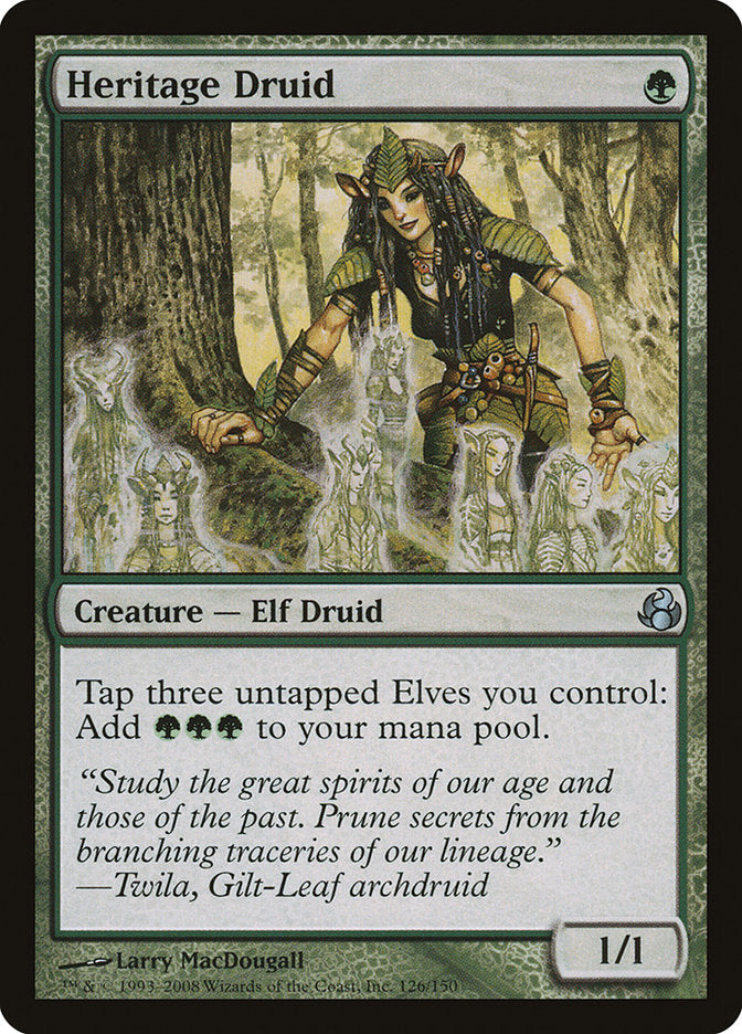 Heritage Druid [Morningtide] MTG Single Magic: The Gathering | Red Claw Gaming