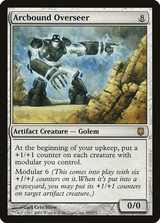 Arcbound Overseer [Darksteel] MTG Single Magic: The Gathering | Red Claw Gaming