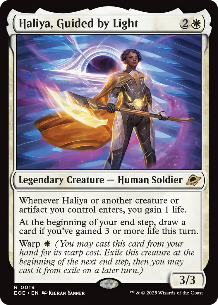 Haliya, Guided by Light [Edge of Eternities] MTG Single Magic: The Gathering | Red Claw Gaming