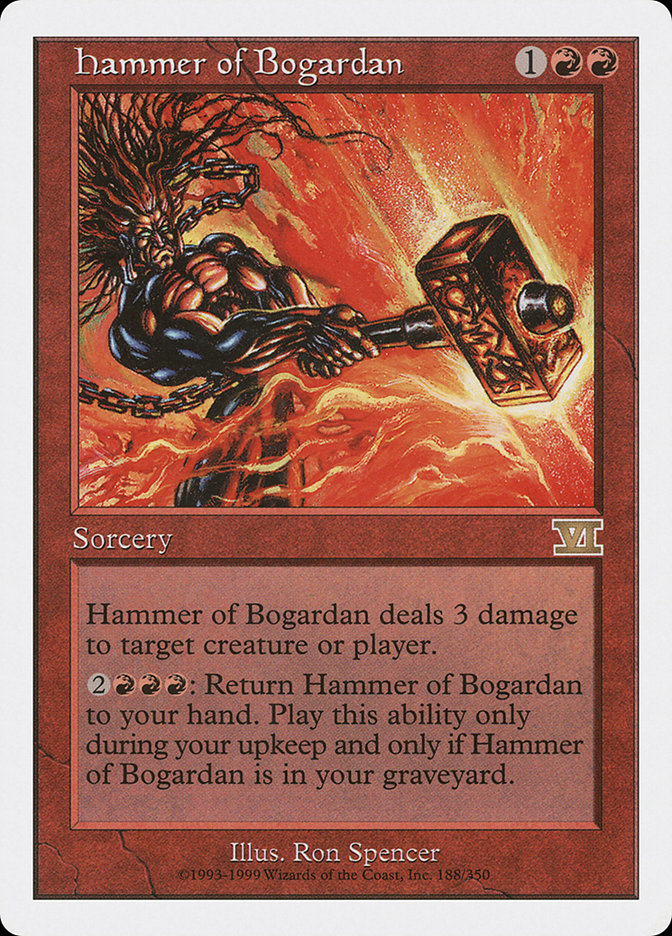 Hammer of Bogardan [Classic Sixth Edition] MTG Single Magic: The Gathering | Red Claw Gaming