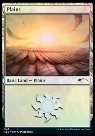 Plains (Angels) (542) [Secret Lair Drop Promos] MTG Single Magic: The Gathering | Red Claw Gaming