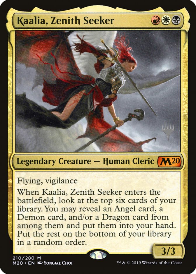 Kaalia, Zenith Seeker (Promo Pack) [Core Set 2020 Promos] MTG Single Magic: The Gathering | Red Claw Gaming
