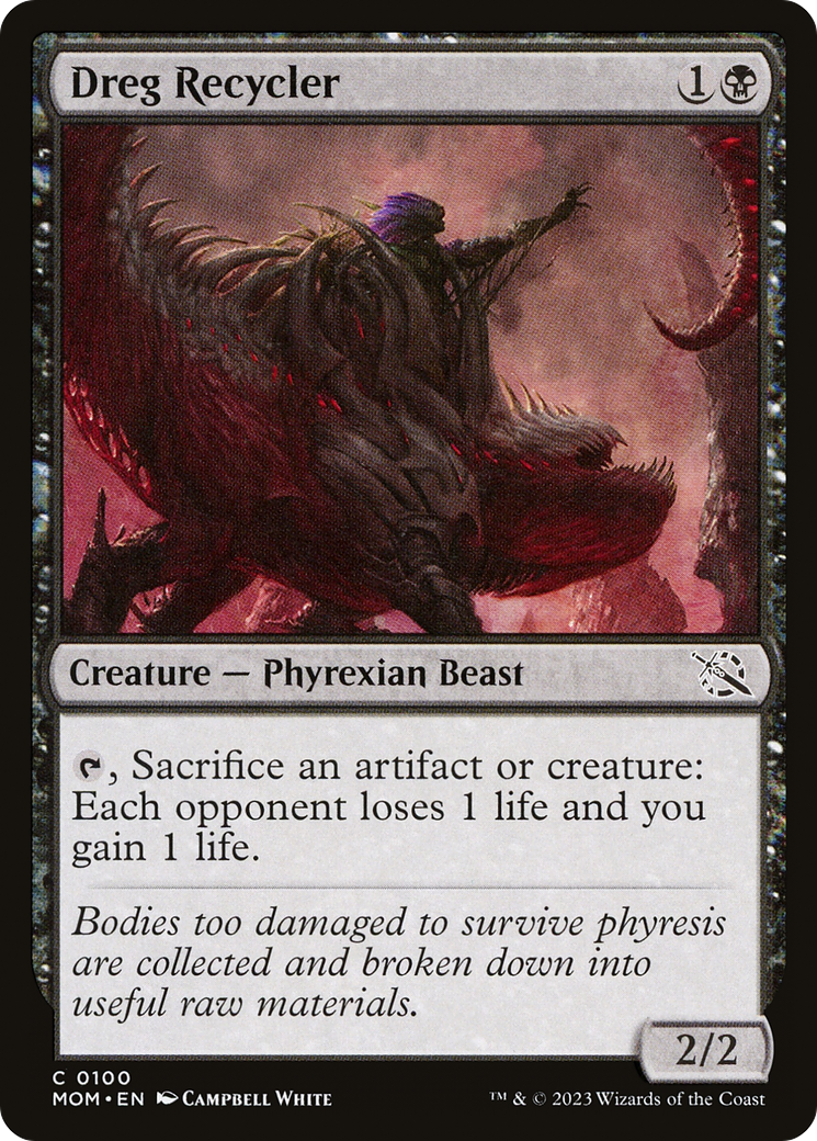 Dreg Recycler [March of the Machine] MTG Single Magic: The Gathering    | Red Claw Gaming