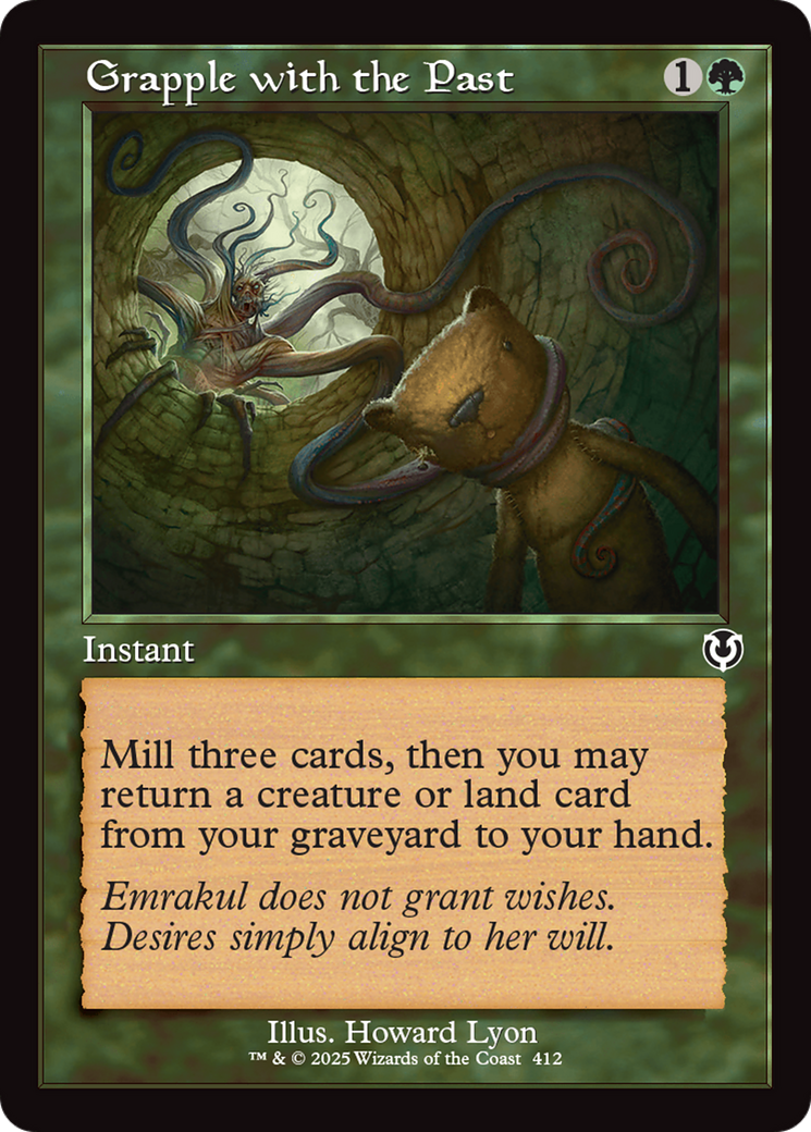 Grapple with the Past (Retro Frame) [Innistrad Remastered] MTG Single Magic: The Gathering | Red Claw Gaming