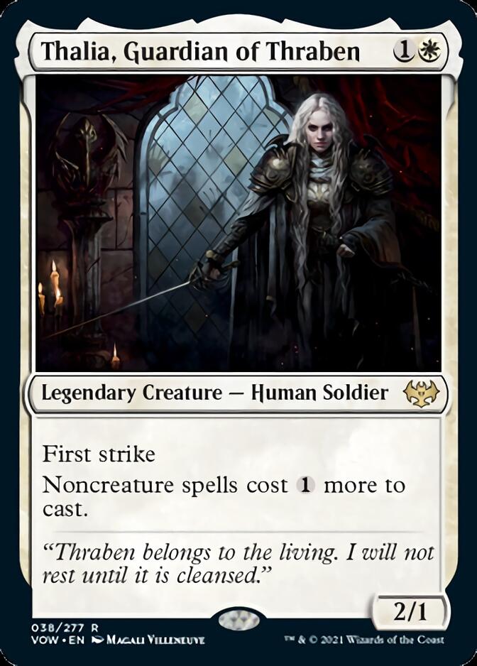 Thalia, Guardian of Thraben [Innistrad: Crimson Vow] MTG Single Magic: The Gathering | Red Claw Gaming