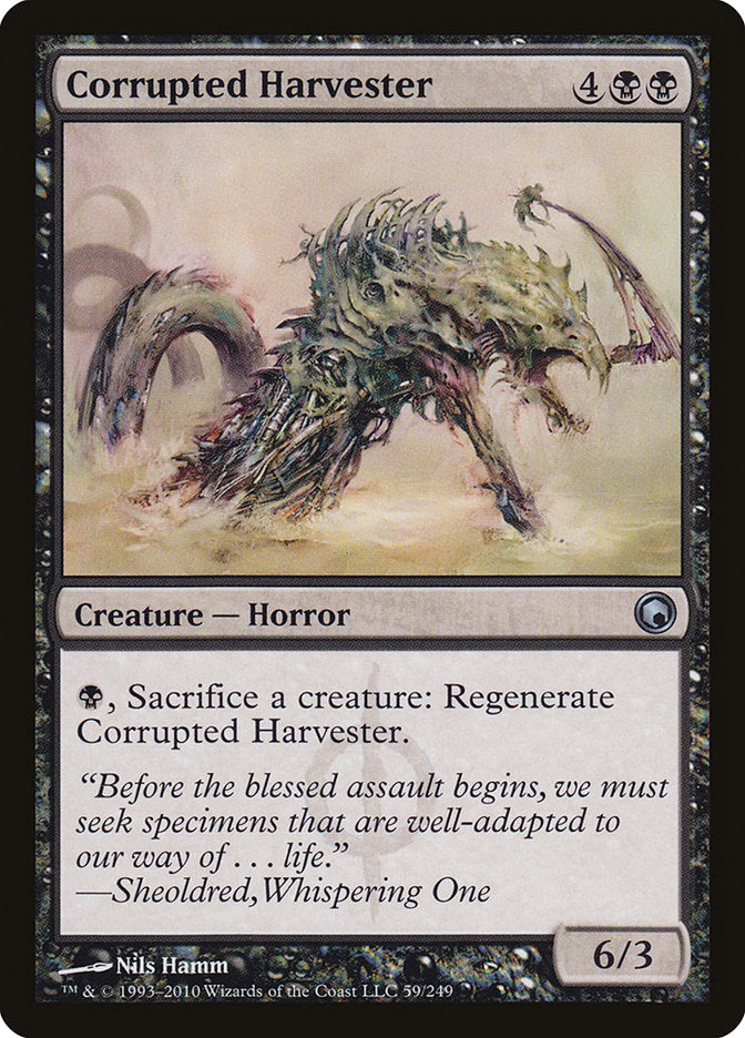 Corrupted Harvester [Scars of Mirrodin] MTG Single Magic: The Gathering | Red Claw Gaming