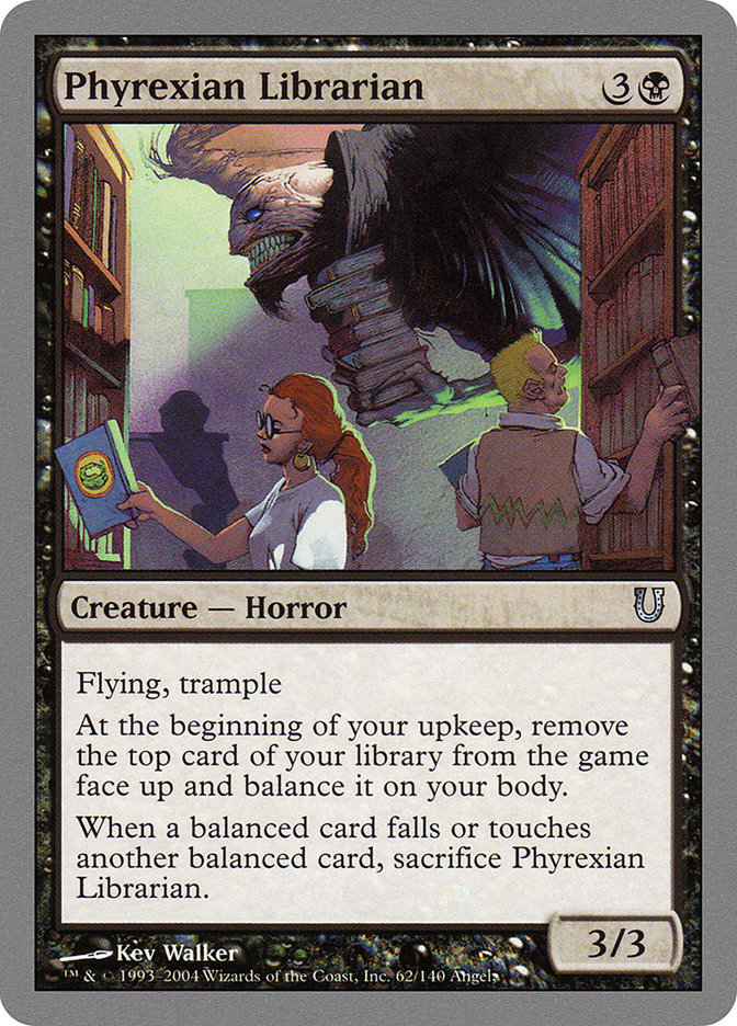 Phyrexian Librarian [Unhinged] MTG Single Magic: The Gathering | Red Claw Gaming