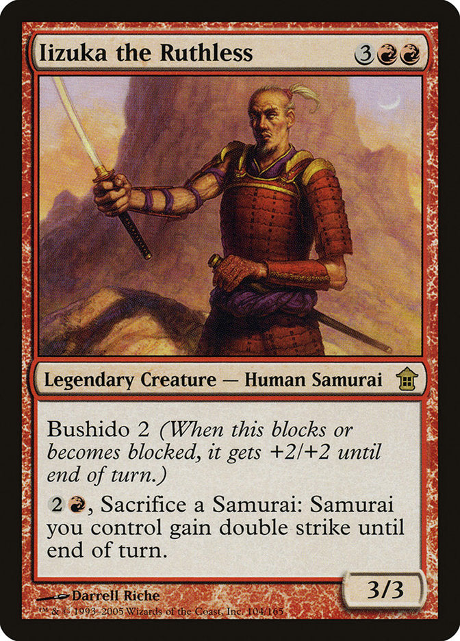 Iizuka the Ruthless [Saviors of Kamigawa] MTG Single Magic: The Gathering    | Red Claw Gaming