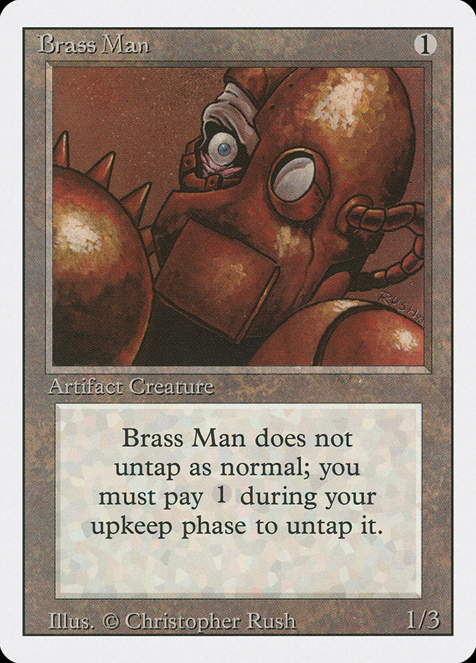 Brass Man [Revised Edition] MTG Single Magic: The Gathering | Red Claw Gaming