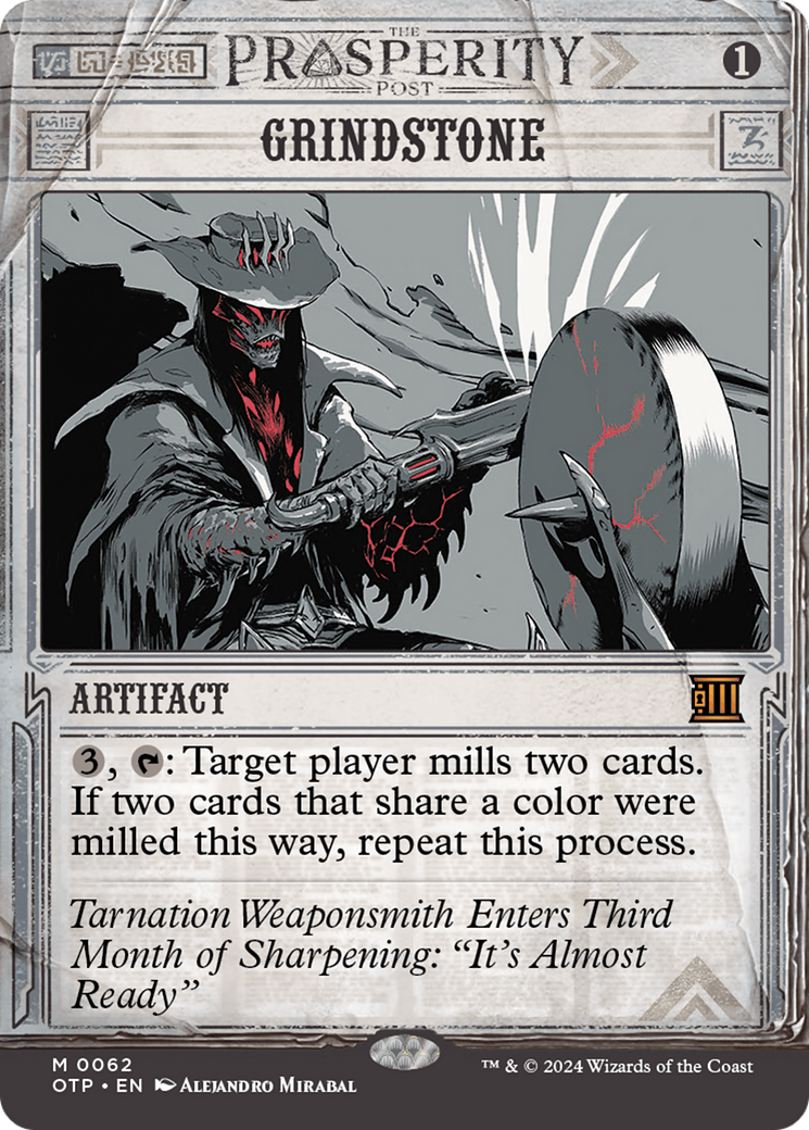 Grindstone [Outlaws of Thunder Junction: Breaking News] MTG Single Magic: The Gathering | Red Claw Gaming