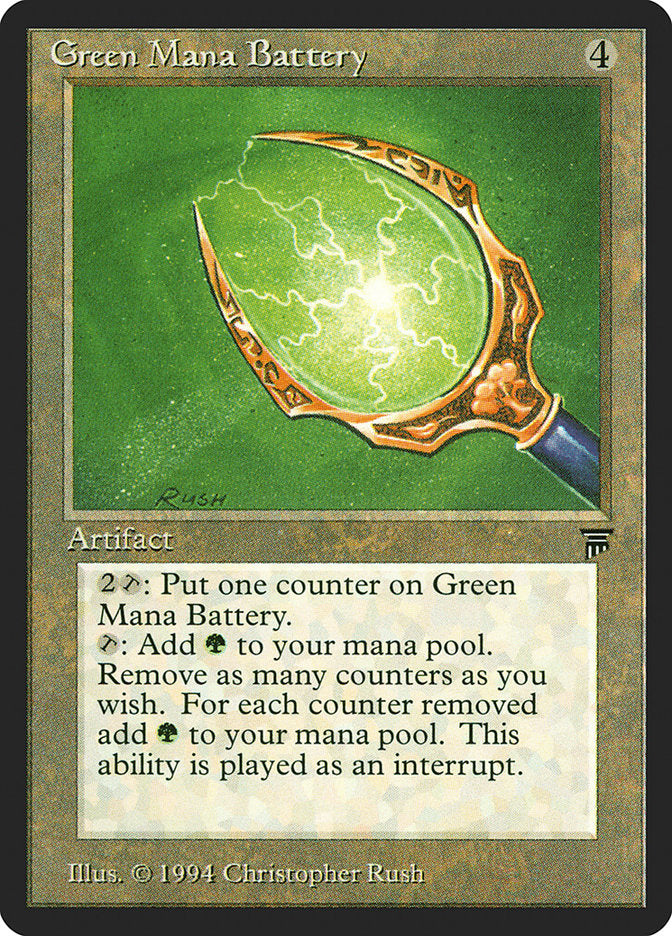 Green Mana Battery [Legends] MTG Single Magic: The Gathering | Red Claw Gaming