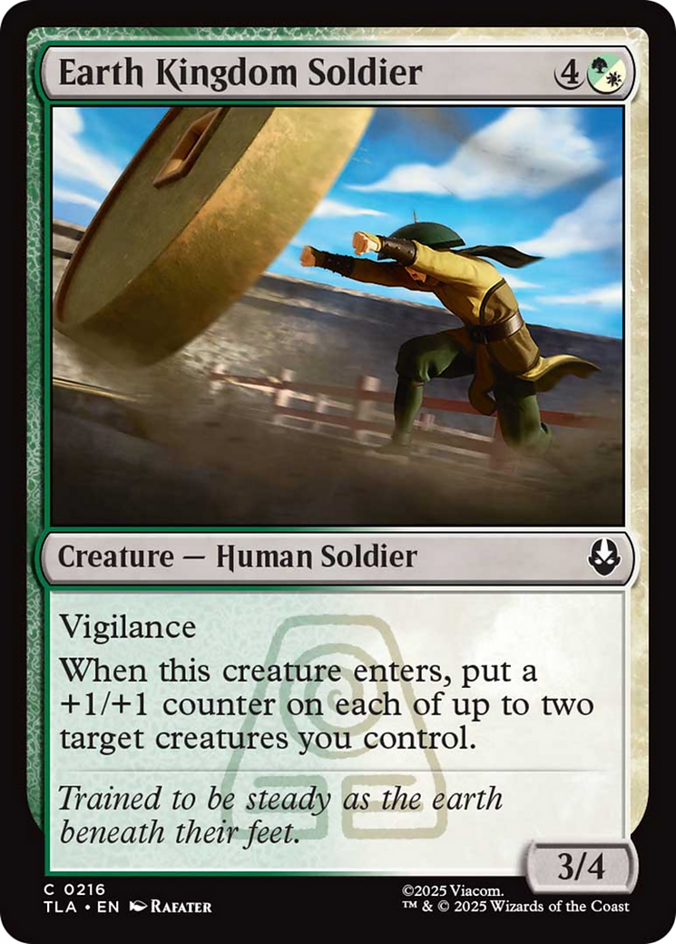 Earth Kingdom Soldier [Avatar: The Last Airbender] MTG Single Magic: The Gathering | Red Claw Gaming