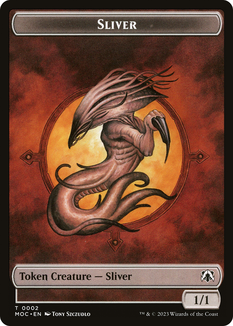 Saproling // Sliver Double-Sided Token [The List] MTG Single Magic: The Gathering | Red Claw Gaming