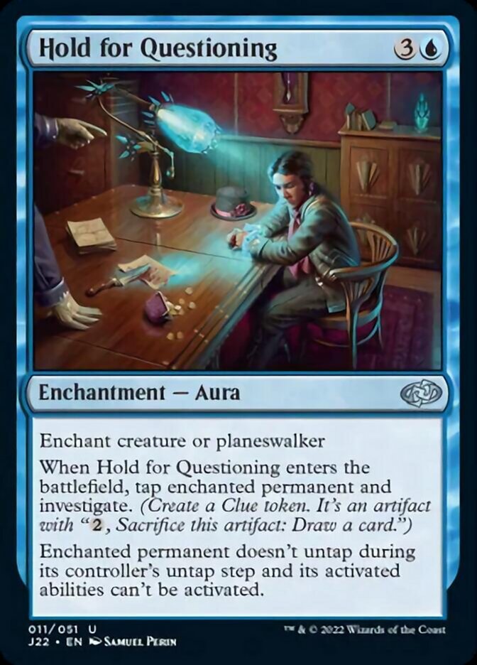 Hold for Questioning [Jumpstart 2022] MTG Single Magic: The Gathering | Red Claw Gaming