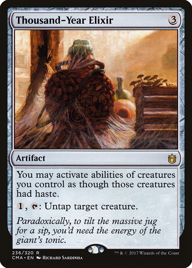Thousand-Year Elixir [Commander Anthology] MTG Single Magic: The Gathering | Red Claw Gaming