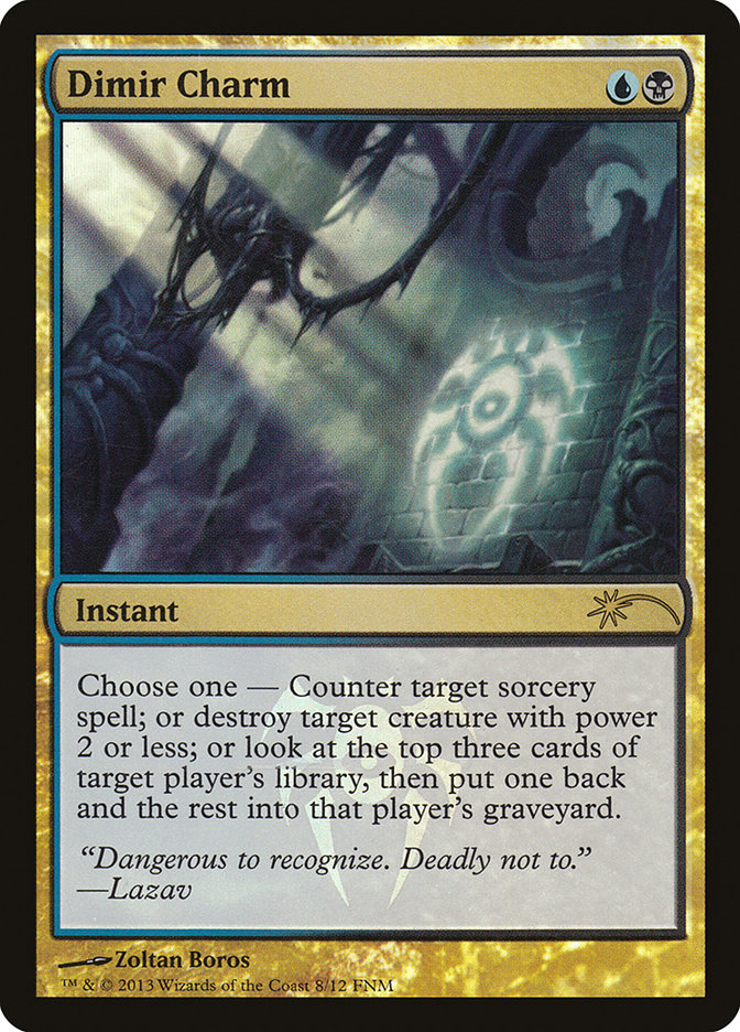 Dimir Charm [Friday Night Magic 2013] MTG Single Magic: The Gathering | Red Claw Gaming