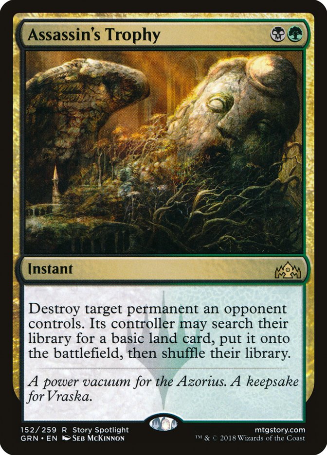 Assassin's Trophy [Guilds of Ravnica] MTG Single Magic: The Gathering | Red Claw Gaming