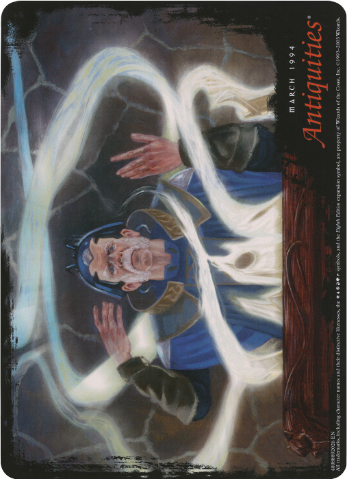 Sage of Lat-Nam (Oversized) [Eighth Edition Box Topper] MTG Single Magic: The Gathering    | Red Claw Gaming