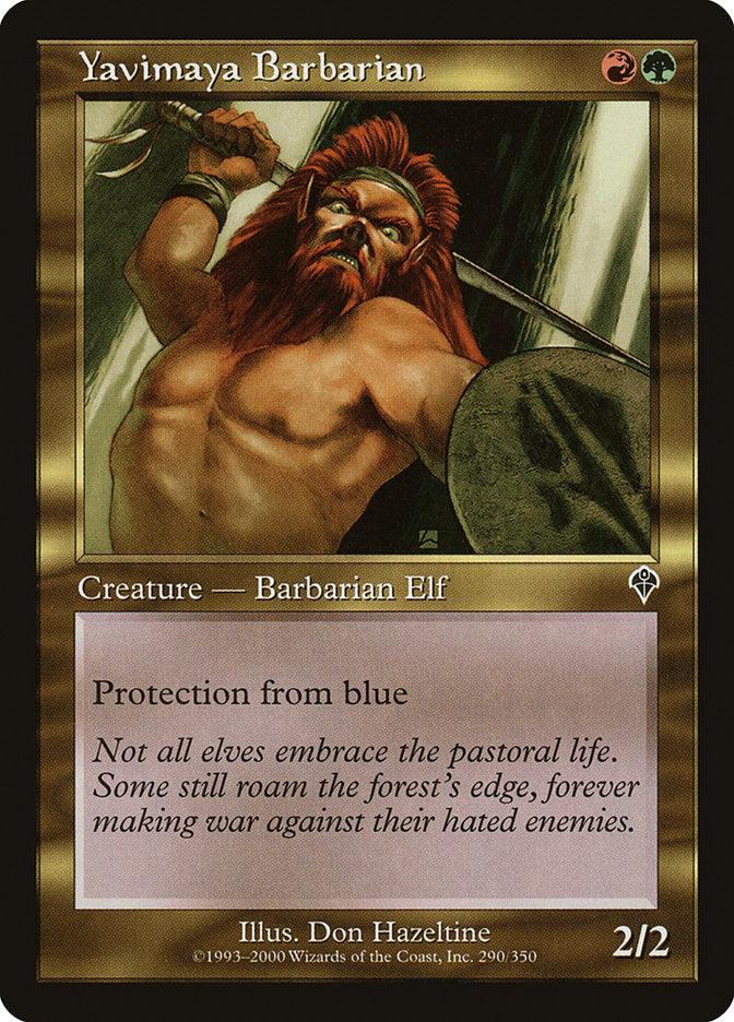 Yavimaya Barbarian [Invasion] MTG Single Magic: The Gathering | Red Claw Gaming