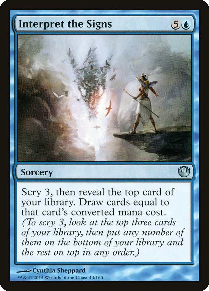 Interpret the Signs [Journey into Nyx] MTG Single Magic: The Gathering | Red Claw Gaming