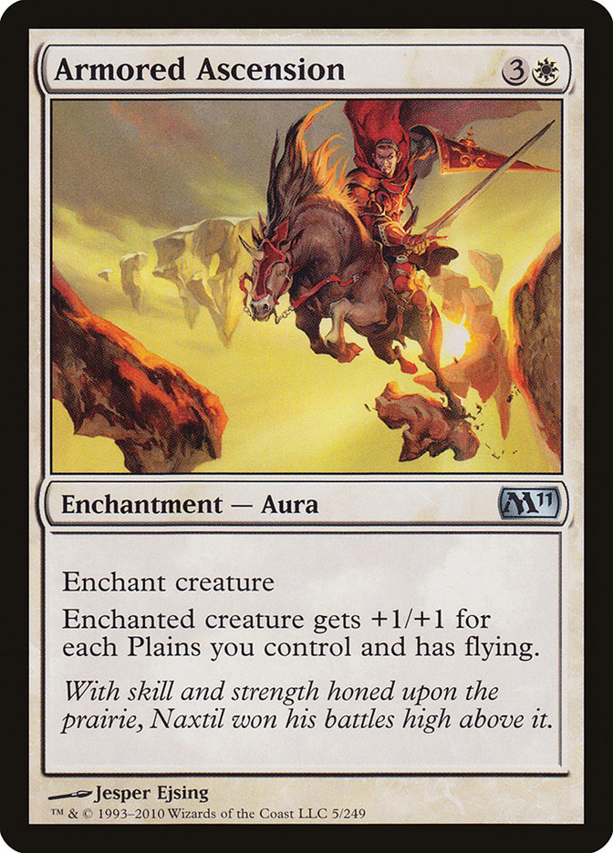 Armored Ascension [Magic 2011] MTG Single Magic: The Gathering | Red Claw Gaming