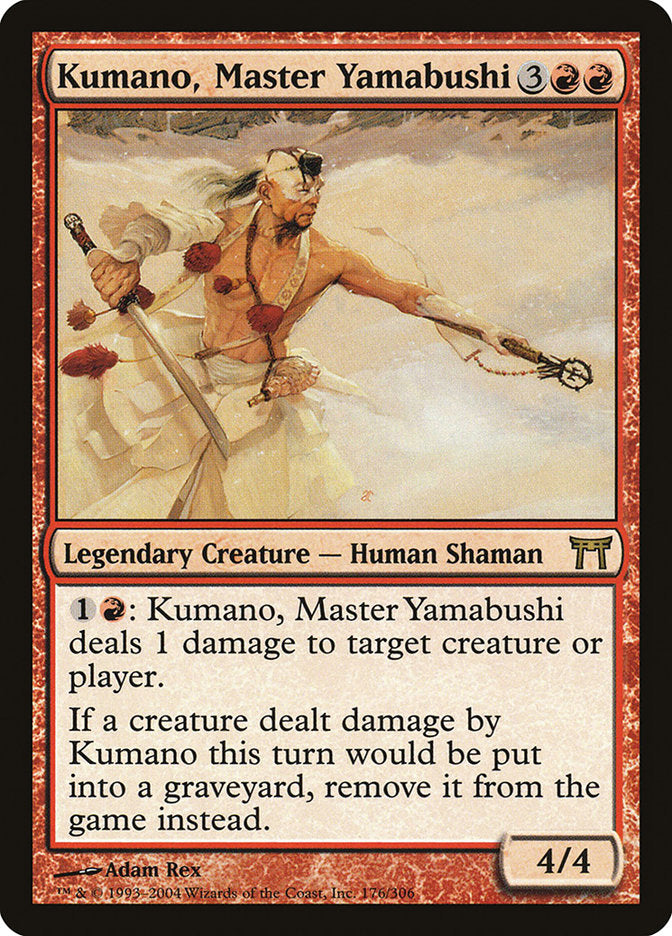 Kumano, Master Yamabushi [Champions of Kamigawa] MTG Single Magic: The Gathering | Red Claw Gaming