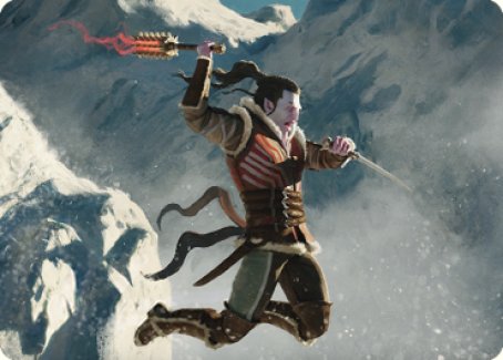 Balduvian Berserker Art Card [Dominaria United Art Series] MTG Single Magic: The Gathering | Red Claw Gaming