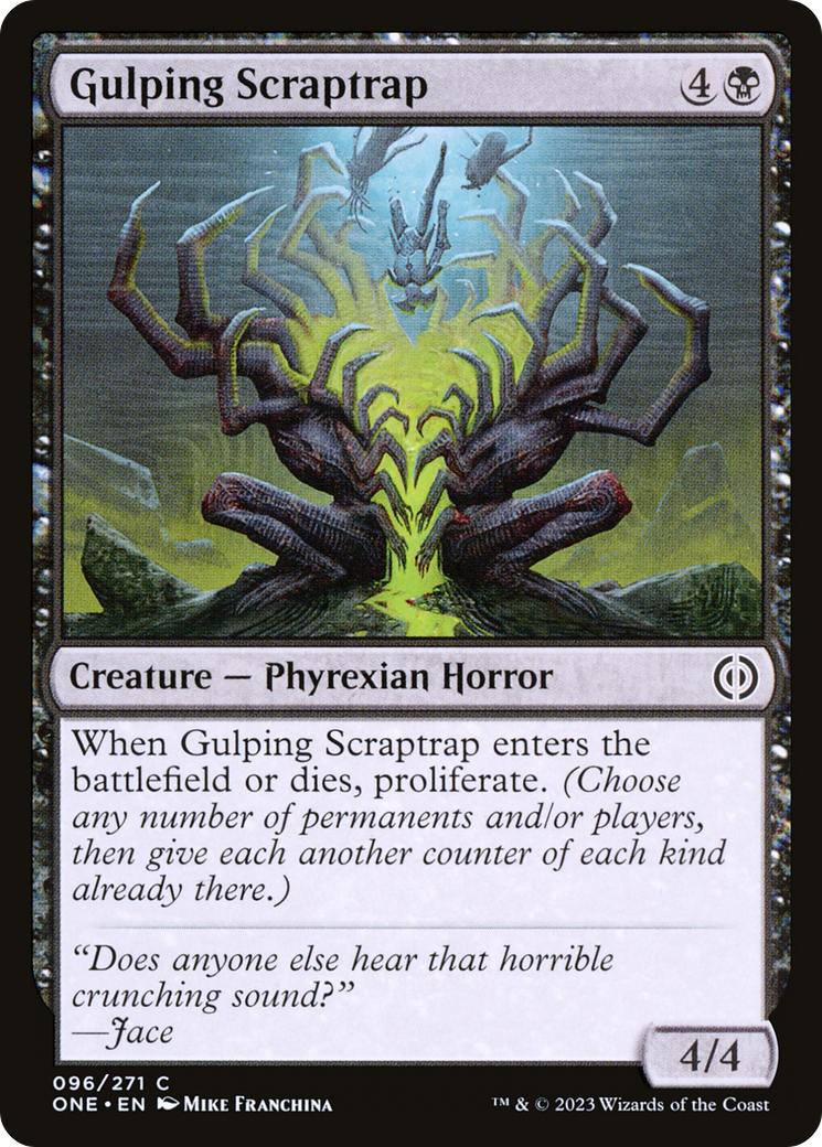 Gulping Scraptrap [Phyrexia: All Will Be One] MTG Single Magic: The Gathering | Red Claw Gaming