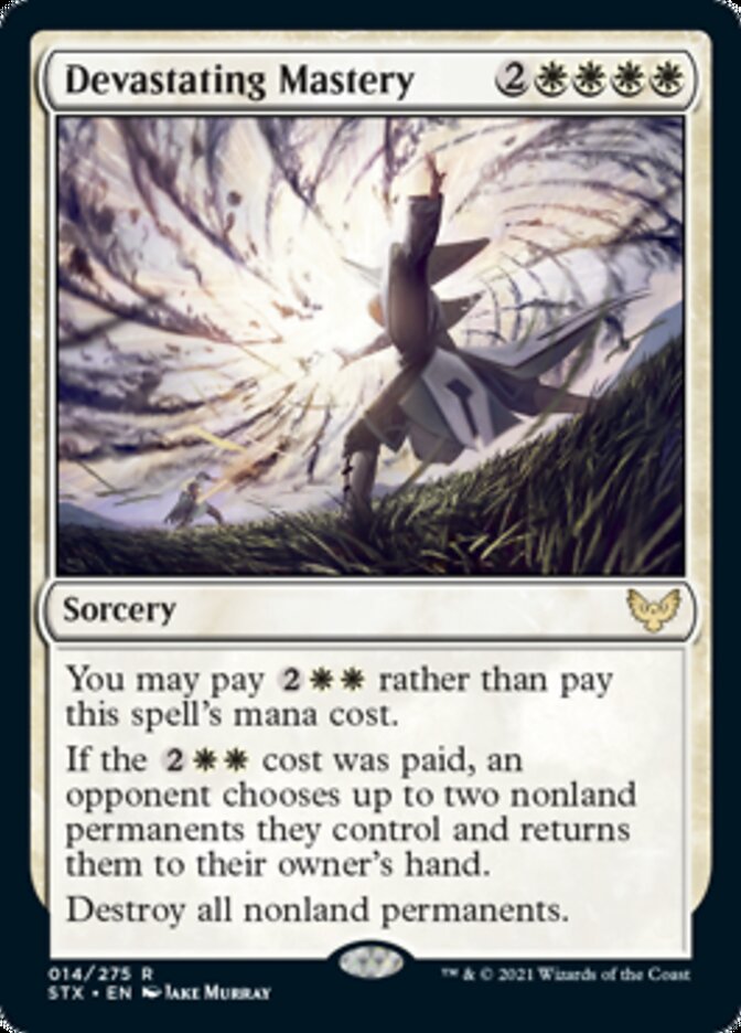 Devastating Mastery [Strixhaven: School of Mages] MTG Single Magic: The Gathering | Red Claw Gaming